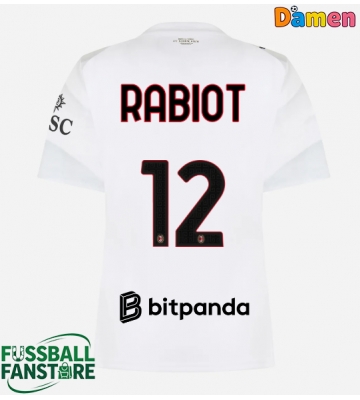 AC Milan Adrien Rabiot #12 Replik Auswärtstrikot Damen 2026-27 Kurzarm